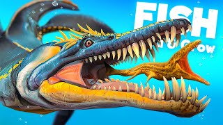 Playing as NEW DANGEROUS PLIOSAUR  Feed and Grow [upl. by Witcher]