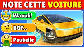 TIER LIST  Classe la VOITURE de la plus COOL à la PIRE 😱🚓 [upl. by Trebuh424]