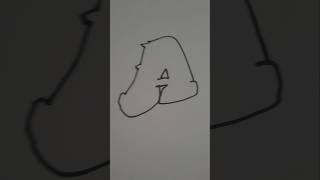 How To Do A Latter quotAquot in Graffiti Easy art artist GRAFFITI [upl. by Elbam]