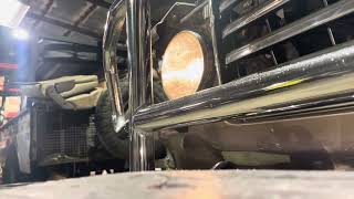 FJ60 headlight washers in action [upl. by Cand800]