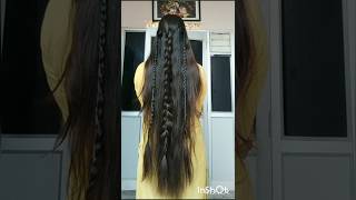 Haldi special hairstyle haldispecial hairstyle newsong yoyohoneysinghnewsong easyhair shorts [upl. by Redmond]