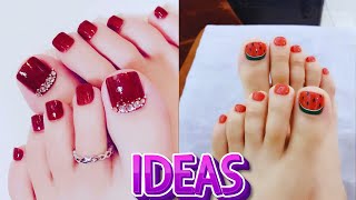 👣 Tendencias de Uñas para Pies Diseño y Pedicure  Nailsuper ⭐ [upl. by Vernier952]