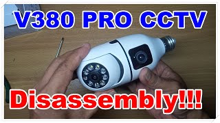 V380 PRO CCTV Dual Lens Camera How to Disassembly  Teardown amp What’s Inside [upl. by Uhn304]