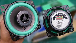 Speaker ROADSTAR 4 Inch 100 Watts 2 Way  UNBOXING Test Review [upl. by Inod998]