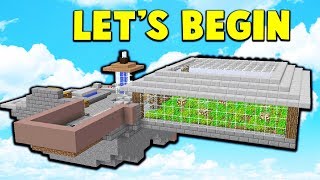 LETS GET STARTED  SKYBLOCK 1 [upl. by Gussie]