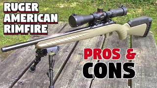 Ruger American Rimfire Pros amp Cons [upl. by Bettye266]