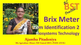 Brix Meter  BST Practical  Item Identification 2 [upl. by Accever]