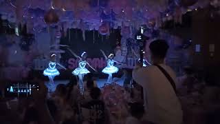 ELECTROFIRE LED BALLERINAS  SANYAHs 7th birthday NUTCRACKER [upl. by Nilcaj]