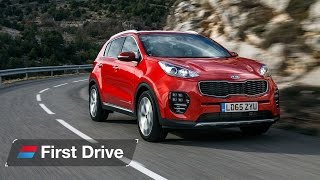 2016 Kia Sportage first drive review [upl. by Eeryn]