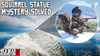 Squirrel Statue Mystery Solved Red Dead Redemption 2 [upl. by Nesral]