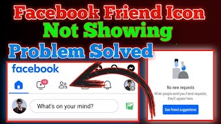 Facebook friends option not showing problem Facebook friends request option not showing problem [upl. by Llevram]