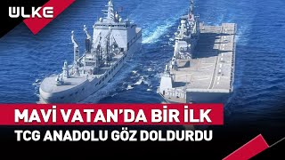 Mavi Vatanda TCG Anadolu İle Bir İlk haber [upl. by Remus578]