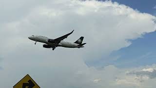 Volaris A320 XAVLP landing on runway 29L  Aeropuerto de Guadalajara [upl. by Eelatsyrc]