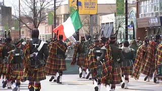 Chicago celebrates St Patricks Day with South Side Northwest Side Irish parades [upl. by Picardi299]