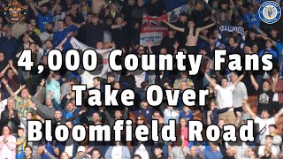 4000 County Fans Take Over Bloomfield Road  Blackpool 0  Stockport County 3 [upl. by Ahsenhoj860]