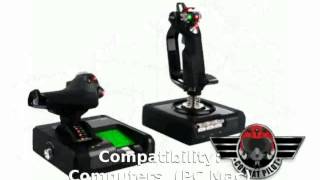 Saitek X45 Flight Control System Specs amp Full Specs [upl. by Omocaig]