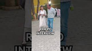 RRB PO Interview DBGB PATNA shorts interview motivation ibps [upl. by Nahraf]