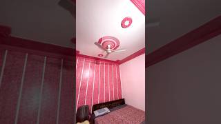 How to apply new bedroom wall paint color combination बेडरूम को बनाये ब्यूटीफुल shortsvideo [upl. by Norha588]