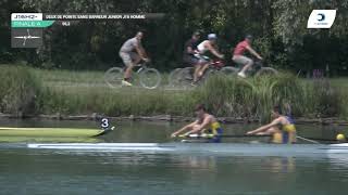 Championnat de France J16 Bateaux longs Libourne 2019  Finale du deux sans barreur hommesJ16H2 [upl. by Lurie319]