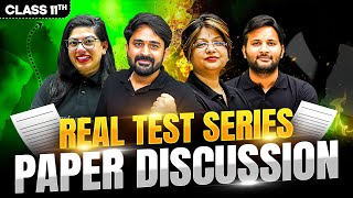 Real Test Series 02  Paper Discussion and Analysis  Class 11th  NEET 2026🔥 [upl. by Almeeta]