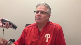 PHIATL Mackanin on Eickhoffs strong outing [upl. by Wightman]