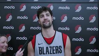 Deni Avdija Media Availability  November 18 2024  Portland Trail Blazers [upl. by Dola]