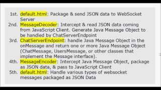 WebSocket Tutorial 06 roundtrip JSON  Message handling [upl. by Enilec983]