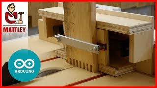 FAI DA TE  Dima per incastri a pettine gestita da Arduino – Box joint jig [upl. by Anirehs898]