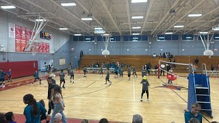 OCPS Boys Middle School Volleyball Water Spring Middle vs Ocoee Middle 11624 [upl. by Gerrie]