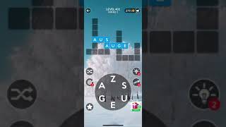 WORDSCAPES Level 401 Lösung Deutsch [upl. by Kcirddehs]