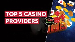 The Best Casino Software  Review of the TOP 5 Gambling Providers in 2024 from 2WinPower [upl. by Tloh328]