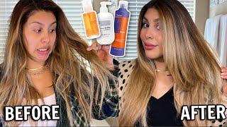 I TRIED FANOLA FOR A WEEK  FANOLA FIRST IMPRESSIONS AND WEAR TEST  WEEK LONG HAIR VLOG [upl. by Papke]