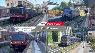 Circumvesuviana  Stazione di Vico Equense [upl. by Teferi]