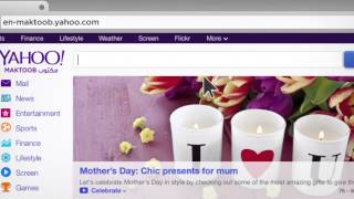 Yahoo Maktoob  New Homepage [upl. by Akinej966]