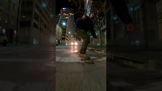 Very old skateboarder going down a big hill part two dontdie skateboarding art hiphop gaming [upl. by Annavoig]