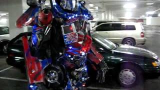 TRANSFORMERS OPTIMUS PRIME COSTUME [upl. by Kcirtemed]