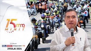 Keputusan naik taraf lesen motor B2 ke B akan diumum  15 MINIT MMTV 29 Julai 2024 [upl. by Avilla413]