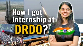 DRDO  How I got Internship at DRDO  Step by step guide [upl. by Olinad]