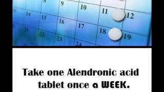 PharmacyRepublic Alendronic Acid 70MG Counselling Advice [upl. by Grew]