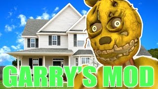 SPRINGTRAP VISITS HOME  Gmod Plushtrap Mod Garrys Mod [upl. by Bonner]