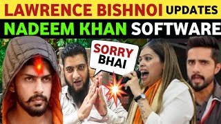 LAWRENCE BISHNOI VS SALMAN KHAN BISHNOI COMMUNITY DEMANDS JUSTICE NADEEM KHAN LATEST VIRAL VIDEO [upl. by Esorrebma328]