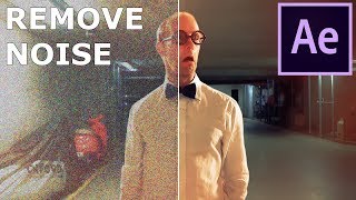 How To Remove Noise From Video in After Effects  No Plugins [upl. by Haeckel960]