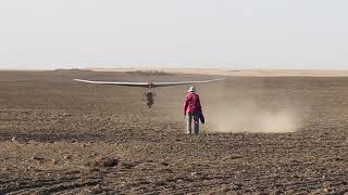 Atos VQ race landing in LampV conditions  79 24 hanggliding [upl. by Leirua328]