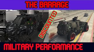 GTA V Review  Barrage  Weapons Performance amp Customisation  Discounted [upl. by Burtie863]