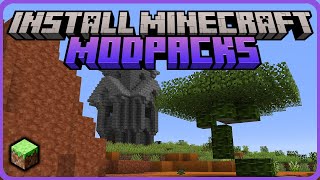 How to Install Minecraft Modpacks  Minecraft Tutorial [upl. by Giacopo]