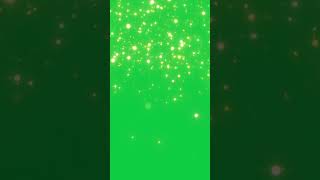 Sparkles Overlay Animated  Green Screen  No Copyright greenscreen short shorts overlay [upl. by Henriques186]