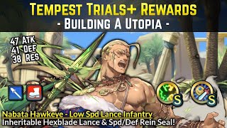 Nabata Hawkeye  Inheritable Hexblade Lance Slow FTP Lancer  Tempest Trials Building a Utopia [upl. by Ajssatan221]