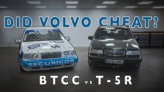 Did Volvo Cheat Volvo 850 T5R vs BTCC Race Car [upl. by Macswan]