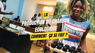 Les différentes étapes de production du Charbon écologique [upl. by Llenrag121]