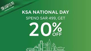 KSA National Day Offers [upl. by Brookner]